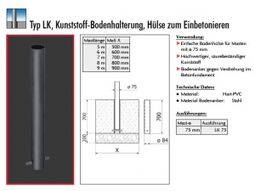 LK-Bodenhalterung