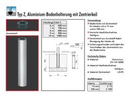 Z-Bodenhalterung