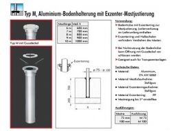 M-Bodenhalterung