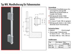 WH-Wandhalterung