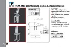 KA Bodenhalterung