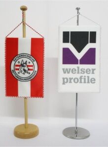 Tischbanner 13x20cm und 14x22cm